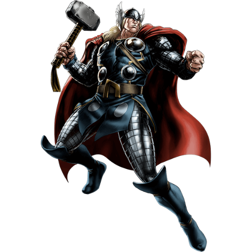 Thor - Personagem selecionado pelo Jogador 1