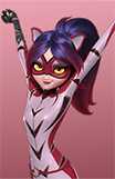 Personagem Purple Tigress