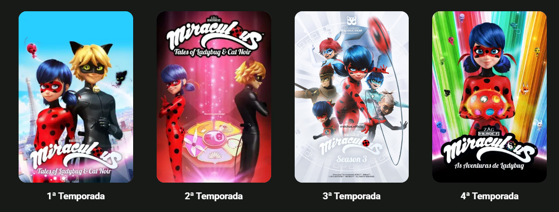 Posters Temporadas 1 a 3