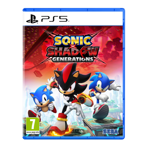 Logo do jogo Sonic x Shadow Generations